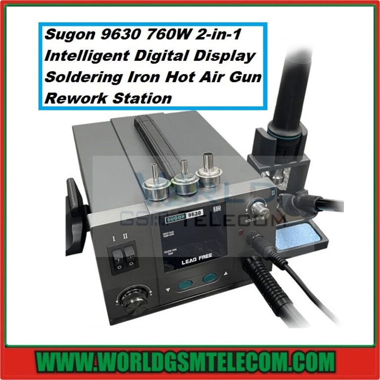 Gun Rework Sugon 9630 760W 2-in-1 Intelligent Rework Station - WORLD GSM STORE