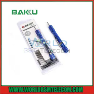 Baku BK-312 Screwdriver 6 double sided heads Set12 in1